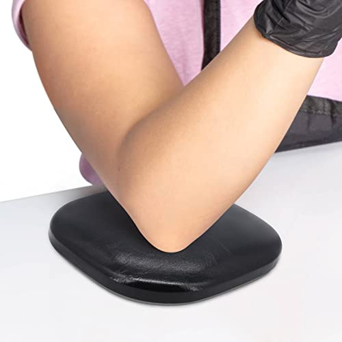 Nagel Armauflage Handkissen Nageldesign Handauflagen, Ellbogen Maniküre Hand Kissen Nagel Techniker Anti-Rutsch Nagel Pad Kissen Pad für Nagelstudio (Schwarz)