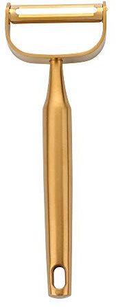 Buyer Star Gold Potato Peeler Vegetable Peele, Y-Shaped Peeler with Potato Eye Remover, Sharp Stainless Steel Blade Ergonomic Good Grips Peeler Perfect for Butternut Squash Carrot