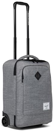Herschel Heritage Softshell-Handgepäck, groß, Rabe Kreuzschraffur, Carry On Large 37L, Heritage Softshell-Handgepäck, groß
