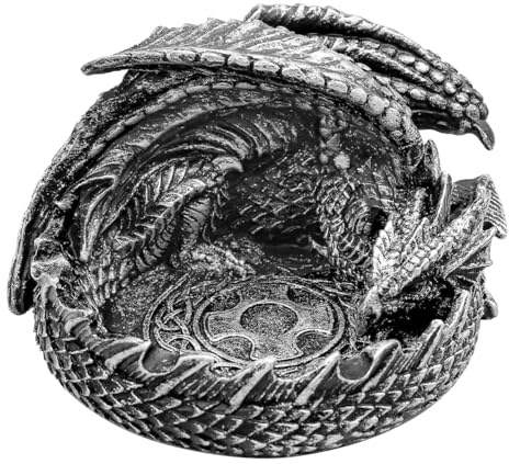 Namvo Dragon Dice Jail Guardian DND Würfeltabletthalter für Würfelspiele wie RPG DND und andere Tischspiele Dungeons and Dragons Zubehör Neuheit DM RPG Geschenk Drachenstatue Dekor
