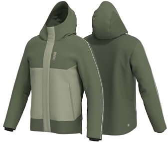 COLMAR wattierte Skijacke mit Kapuze für Herren, Moss-Soldier,52