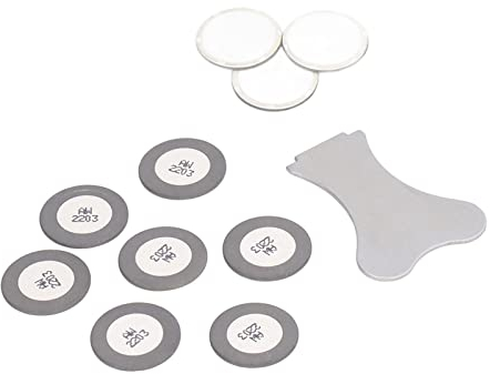 LiebeWH 10Pcs Ultrasonic Mist Maker Ultrasonic Mist Maker Ceramic Disc Humidifier Part Ceramic Discs 20mm Mist Maker Ceramic Discs Replacement Atomizer Accessory Set Kit for Humidifier