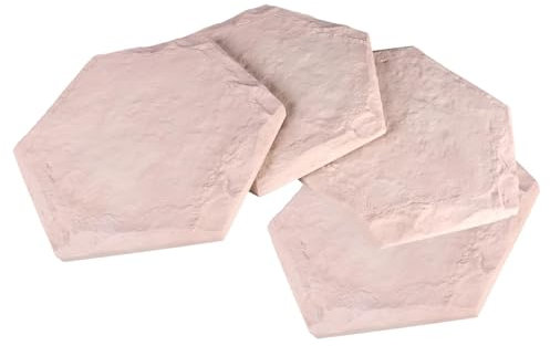 Rasen Garten Stein - Bürgersteig Pflaster Stein Garten Pflasterstein Außen Dekostein Außen Steingärten Pad Stein Matte Garten Gehweg Matte Rasen Stein Dekoration Stein Garten Weg Draußen