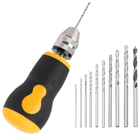Herramienta de taladro manual, taladro helicoidal pequeño,Taladro manual pequeño | Herramienta rotativa inalámbrica Taladro manual Herramientas rotativas pequeñas manuales, Taladro manual multifuncion