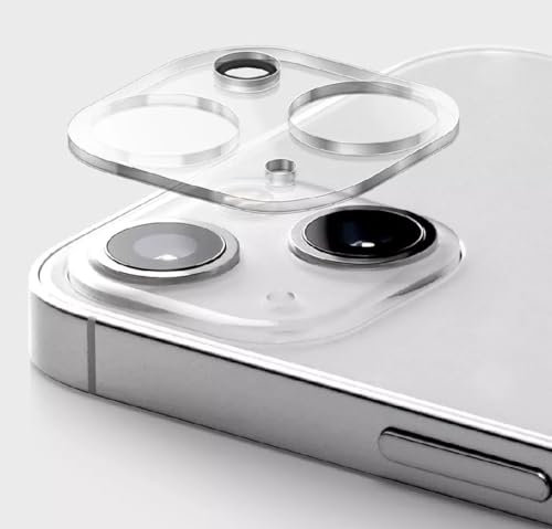 Movilear Protector de Lentes Camara para Apple Iphone 15 5G / Iphone 15 Plus 5G, Cristal Templado, Cobertura Total para Lente Trasera PTLE