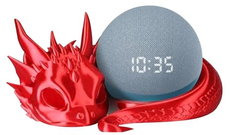 3D Printed Dragon Stand - Speaker Holder Bracket, Creative Smart Speaker Holder with Anti-Slip Base, for Fantasy & Tech Lovers