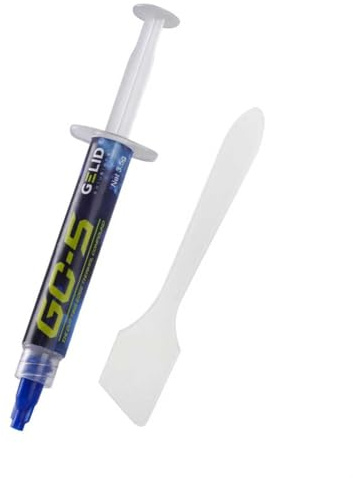 Gelid Solutions GC5 – 3,5g Pasta Termica, Tecnologia avanzata di fusione tra Nanodiamanti e Ceramica, Resistente a Pump-Out e Secchezza, Ideale per CPU, GPU, Console, Laptop e Overclocking