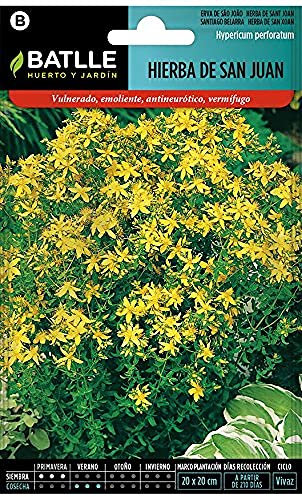 Semillas Batlle Hierba San Juan-Hypericum perforatum