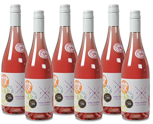 Viña Tendida Viña Tendida - Moscato Frizzante Rosado - Valencia DO prämierter Rosé aus Spanien NV lieblich