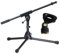 K&M 259/1 Mikrofonstativ klein niedrige Bauweise + keepdrum MH10 Mikrofon-Klammer