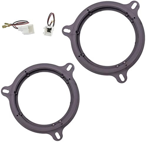 Sound way Kit Adaptadores Soportes de Montaje Altavoces Compatible con Renault, Nissan, Dacia, Smart