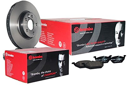 BREMBO BREMSSCHEIBEN Ø284MM + BREMSBELÄGE VORNE FÜR FIAT PUNTO EVO GRANDE FIAT