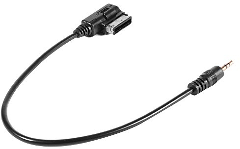 AMI MDI MMI 3,5 mm AUX Audio Kabel Musik Schnittstelle Stecker führen Adapter Kompatibel mit Huawei P10, Samsung Galaxy A3 A5 A7 J2 J3 S6 S7, Sony Xperia X, Nokia 3 5 6 Audi A3 A4 A5 A6 A8 Q5 Q7