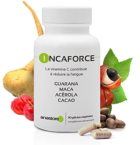 Anastore Incaforce Multi-Vitamine Fatigue/Troubles de La Concentration/Faiblesse Immunitaire/Troubles du Désir