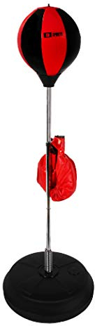 Calma Dragon Punching Ball - Punchingball Erwachsene mit Handschuhen, Inflator und Einstellbarer Höhe bis zu 150cm. Bester Box Sack für Training, Übung und Reaktionsschnelligkeit - BoxSack
