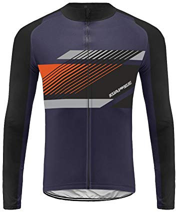 UGLY FROG Radtrikot Winter Fahrradtrikot Thermo Rennrad Trikot Herren Langarm Bequem Atmungsaktiv ZRML01