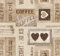PVC Tischdecke Arabica beige braun Wachstuch · Eckig · Länge & Breite wählbar · abwaschbare Tischdecke · Brazil Kaffee Coffee, Größe:110 x 70 cm