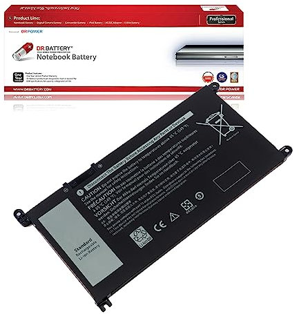 DR. BATTERY YRDD6 01VX1H Laptop Battery for Dell Inspiron 15 3501 3505 5585 series Vostro 14 5490 Vostro 15 3501 5590 series [11.46V]