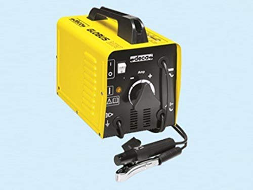 Mini saldatrice 140 amp monofase 2-4kw morsetti con accessori 204100 Deca