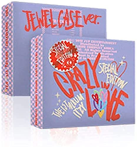 ITZY Crazy in Love 1st Album Special Edition Jewelcase Version CD + 32p Photobook + 1p Lyric Paper + 2p Photocard + 1p Concept Film + Nachrichten Photocard Set + Tracking Kpop versiegelt