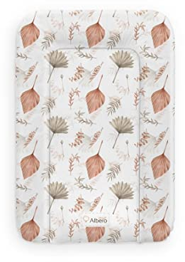 Albero Mio Wickelauflage 50 x 70 cm abwachbar Baby Wickelmatte Kommode Weiche Wickeltischauflage Folie PVC ÖKO-TEХ-zertifiziert (Boho Rusty)