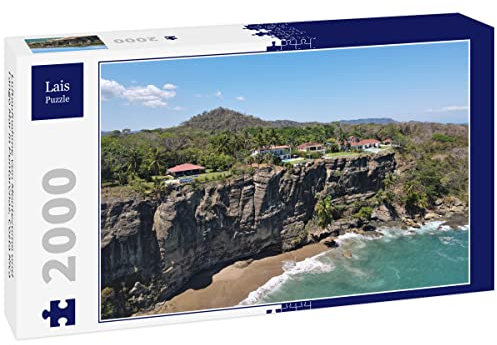 Lais Puzzle Luftaufnahme von Montezuma und Tango Mar in Puntarenas, Costa Rica 2000 Teile