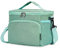 WANDF Insulated Lunch Bag Cooler Lunch Box for Women Men Leakproof Reusable Lunch Tote Bag for Work Picnic Beach Waterproof Lunch Bag with Adjustable Shoulder Strap for Adult (Mint Green)
