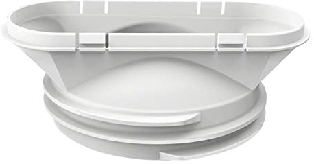 Reuvv Interfaz de sellado de ventanas de aire acondicionado de 130 mm/150 mm, instalación sencilla sin taladrar para sala de estar, dormitorios, baños, cocinas