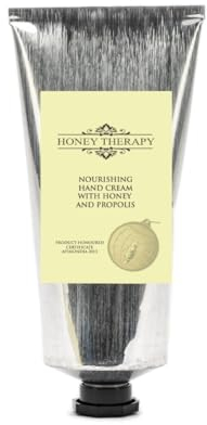 Handcreme mit Honig & Propolis 70 ml für trockene, rissige und empfindliche Hände pflegende Handcreme