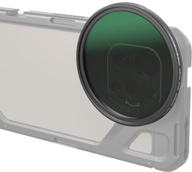 SMALLRIG 67mm Magnetischer VND-Filter ND2-ND32 (1-5 Blendenstufen) + 67mm Gewindefilterring, Kein X-Cross HD Optisches Glas Wasserdichter Kratzfester Magnetic Einstellbarer Neutraldichtefilter - 4581