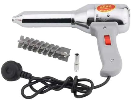 Professionale 500W Ad Aria Calda Ugello di Saldatura Heavy Duty Torcia di Saldatura con Manico Ergonomico per Miglioramento Domest