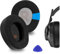 Geekria Almohadillas de repuesto de gel refrescante deportivas compatibles con auriculares JBL Quantum 200, Quantum 300, almohadillas para los oídos, piezas de reparación (negro)