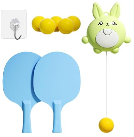 Door Pong | Table Pong Set | Table Tennis Game | Portable Pong | Doorway Pong Great Training Tool for Table Tennis Players for Chinese New Year, Valentine's Day, Family Gatherings