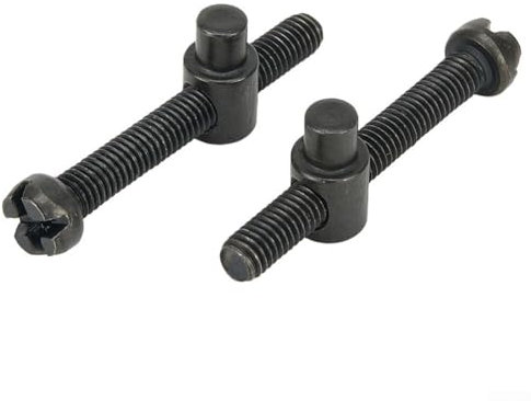 2 Pack Bar Chain Tensioner Adjustment Screw for Electric Chainsaw 405 5016 Replacement Part Metal Construction Easy Installation Chainsaw Accessories Tool Repair Kit