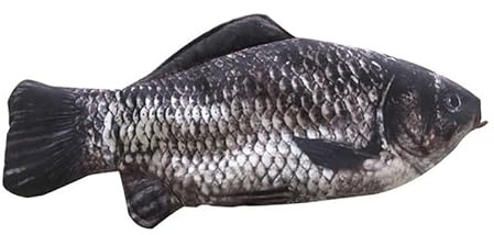 ETANULPEX 797 Lustige Kugelschreiber, Fischstift, schwarze Tinte, glattes Schreiben, humorvolles Fisch-Design, Stifthalter, Karpfenform, Federmäppchen, Studenten, Schreibwaren, Stifte