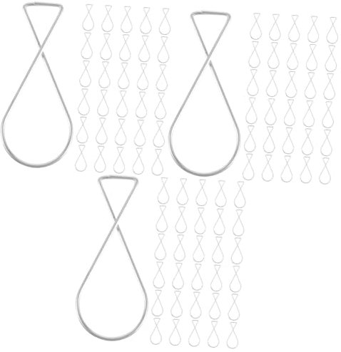 Luxshiny 300pièces Pour Plafond Multi-usage Clips De Suspension Pour Décorations Bannières Et Adaptés Aux De Faux Plafond Et Câbles Faciles à Installer