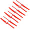 Propeller 8-teilige Propeller, kompatibel mit Yuneec Typhoon Q500 Drohne Q500M 4K, selbstsichernde Schnellspannklinge, CW CCW Ersatz-Requisiten, Ersatzteile Teil ersetzen(Red)
