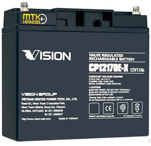 CP12170E-X, AGM-Akku 12V 17Ah