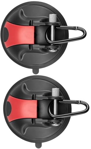 Potente gancio a ventosa, supporto extra large, forte morsetto per montaggio a vuoto, organizer versatile con design antiscivolo, portaoggetti portatile da parete in vetro per doccia, barca, auto