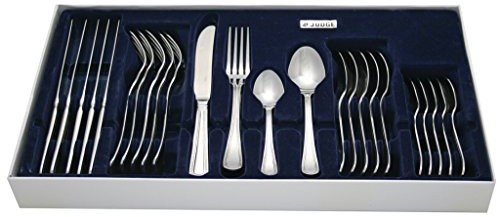 Judge Gift Box Set, 24 Piece, Stainless Steel, Silver