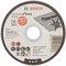 Bosch Professional 2608603169 Standard Inox Metal Cutting Disc, 115mm x 1mm x 22.23mm