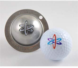 Tin-Cup Unisex Adult NUKE IT Golf Ball Marker - Steel, One Size