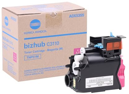 Konica Minolta A0X5355 Toner magenta 5000 Seiten TNP51M