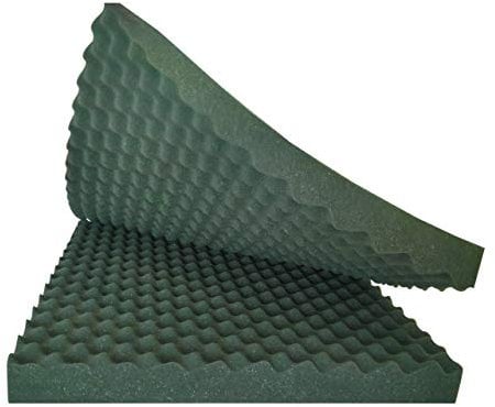 Multisint - Pannelli Fonoassorbenti Bugnati Ignifughi – 50x50x4,8cm Densità 30 Autoestinguente – Certificazione di Resistenza al Fuoco Classe 1IM Standard (Confezione 20 Pannelli)