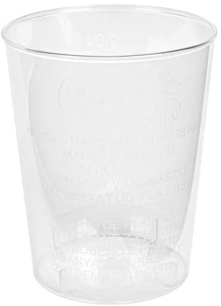 Schnapsglas Plastik 20/30 Ml Ø 4,2X4,2 Cm Transparent Ps-Glas - 2000 Un.