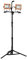 Smartwares FCL-80114 Baustrahler mit Stativ – 2x 30 W LED – 4800 Lm, Schwarz/Orange