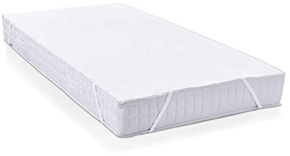 Hometex Premium Textiles Matratzenschoner Matratzenauflage wasserdicht | Matratzenbezug ÖKO-TEX 100 geprüft | Atmungsaktiv, Anti-Allergisch, gegen Milben | 70x140 cm