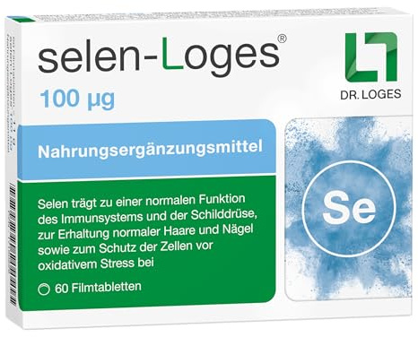 selen-Loges® 100 µg - 60 Filmtabletten - Nahrungsergänzungsmittel mit Selen