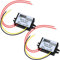 AC-DC Gleichrichter AC 12V (10-28V) auf DC 12V Reduziert Wandler IP68 Wasserdicht Abwärtswandler Modul Spannungswandler für Auto Überwachungskamera Wasserpumpe Motor, 3A (2 Stück)