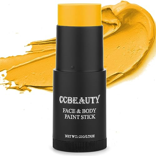 CCbeauty Bodypainting Farben Grün Creamy Blendable Stick Ölbasierte ungiftige Face Paint Schminkstifte für Gesicht Körper Halloween Körperkunst Party Schminke